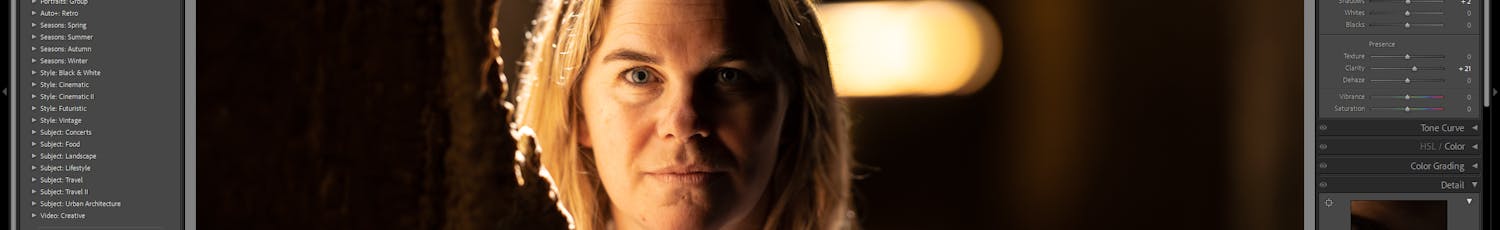 Bildebehandling i Lightroom Classic.